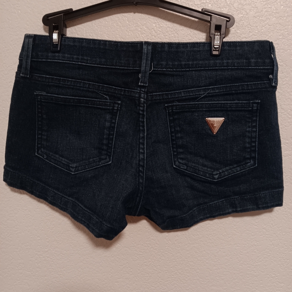 Dark Blue Guess Shorts